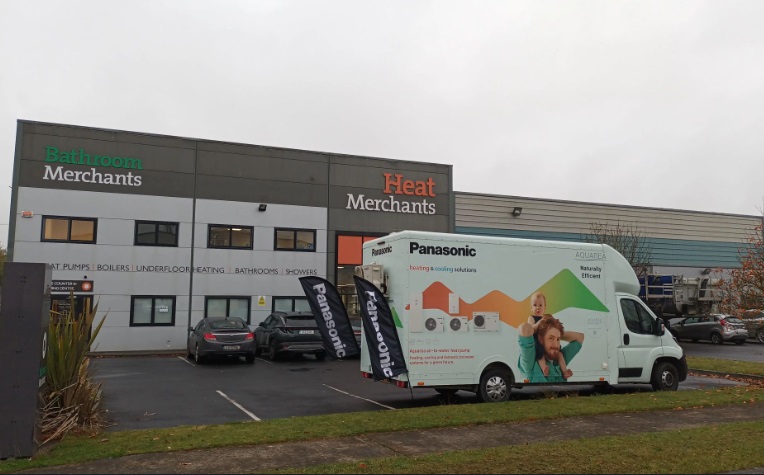 Panasonic Takes to the Irish Roads with Heat Merchants